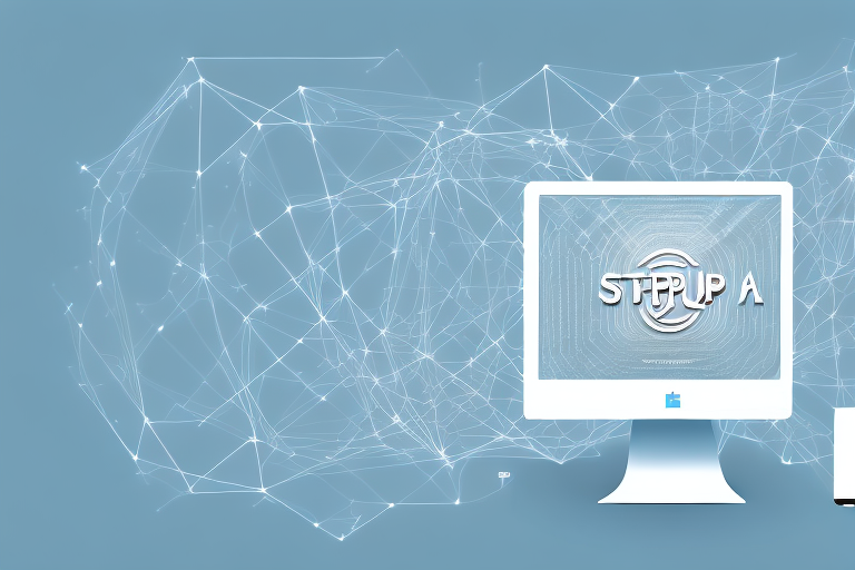 A digital landscape representing sterup