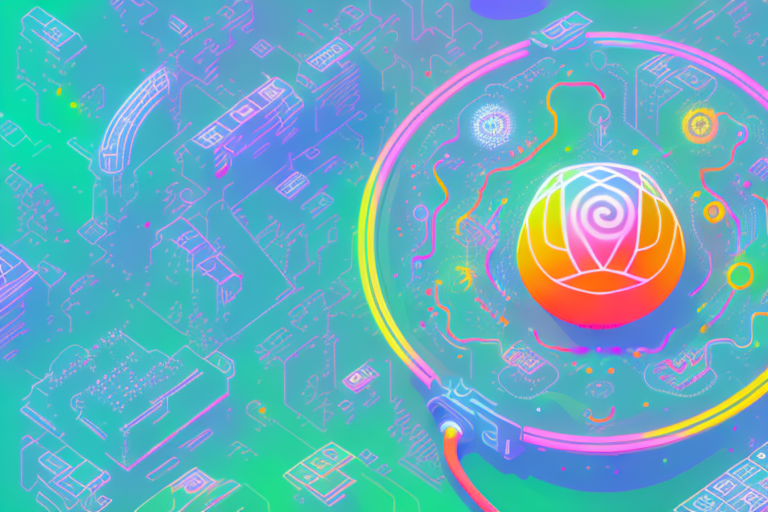 A vibrant digital landscape representing sommerland