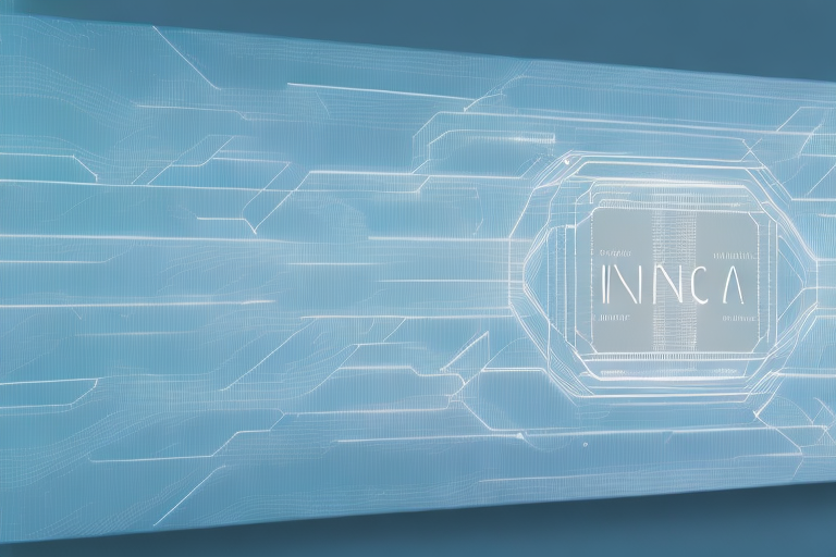 A sleek digital landscape symbolizing the internet