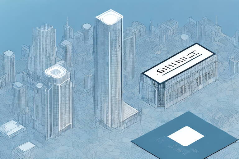 The cityscape of sinzig with different digital elements like a mouse cursor