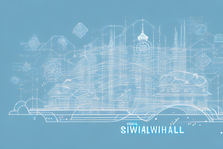 A digital cityscape representing schwäbisch hall