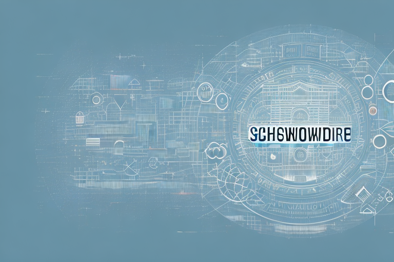 A digital cityscape representing schönewörde