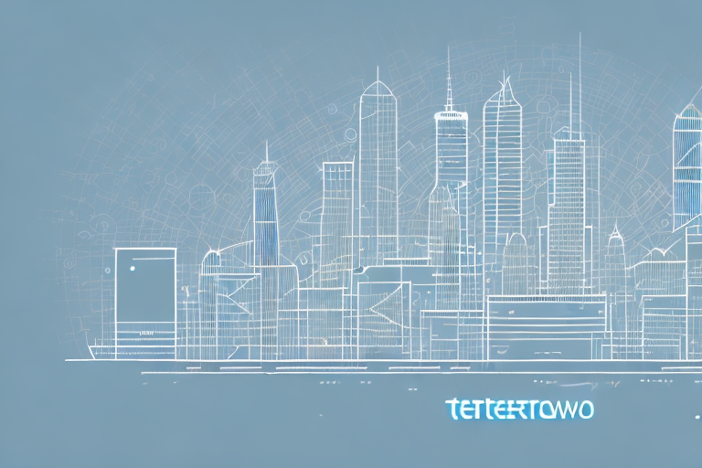 A digital cityscape representing teterow