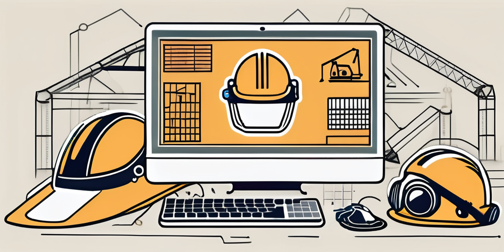 A desktop computer with different web development tools on the screen