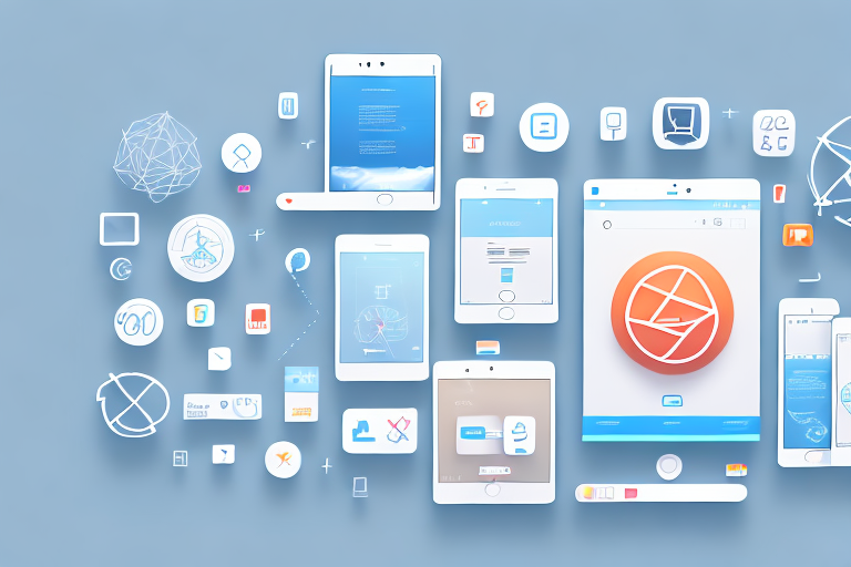 Various digital devices like a smartphone