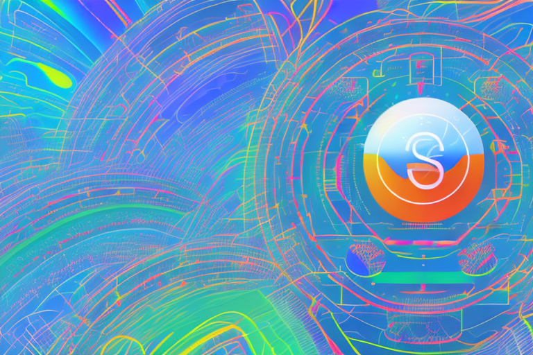 A vibrant digital landscape