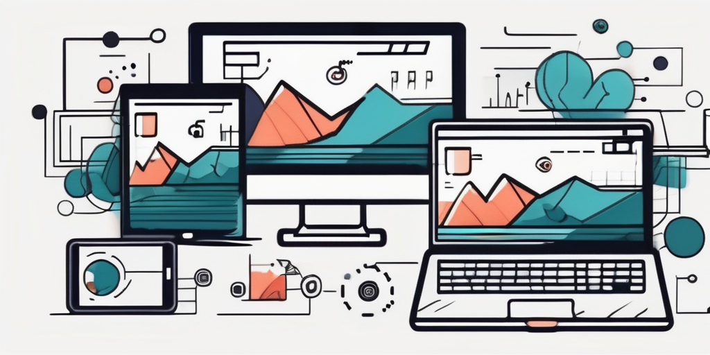 A variety of digital devices like a smartphone