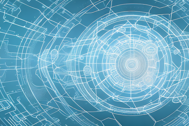 A digital landscape representing tespe
