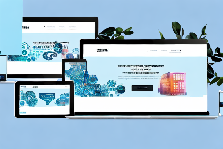 Various digital devices like a laptop