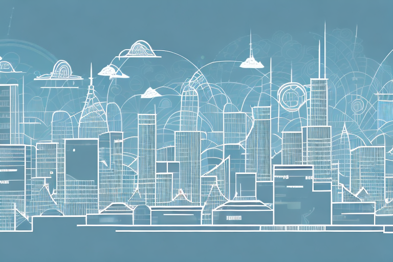 A digital cityscape representing tettnang