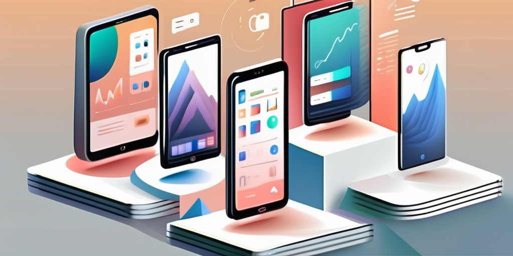 A variety of mobile devices