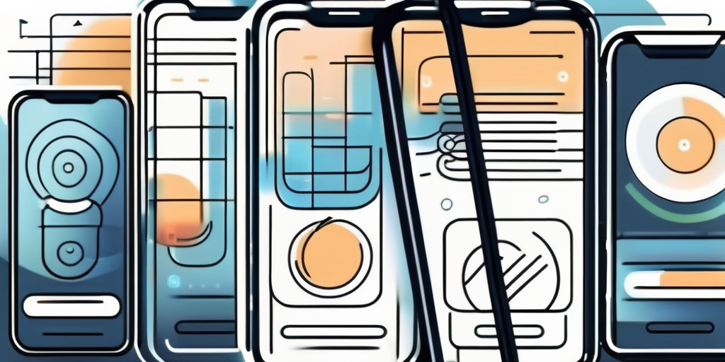 A smartphone displaying a dynamic