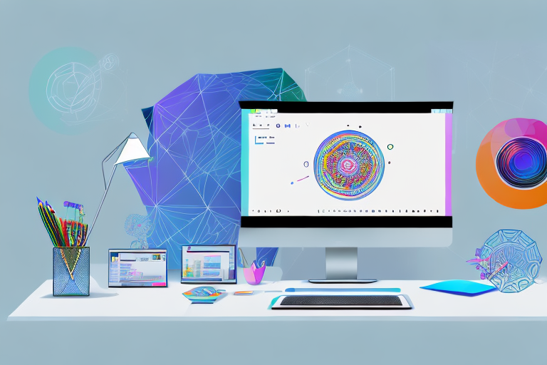 A sleek and modern digital workspace
