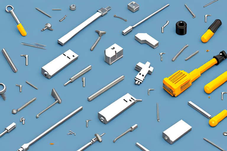 Various construction tools such as a hammer