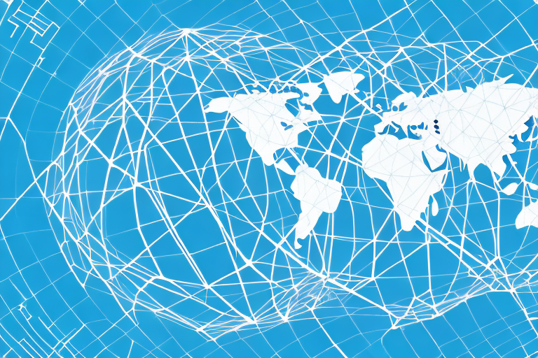 A digital globe highlighting the overseas region