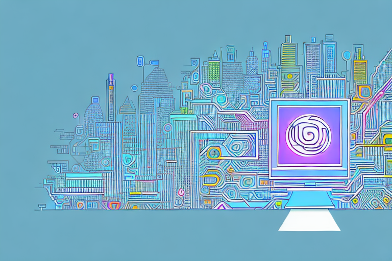 A vibrant digital cityscape representing tuchenbach
