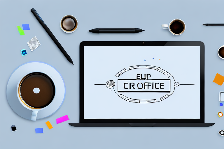 A laptop with code on the screen