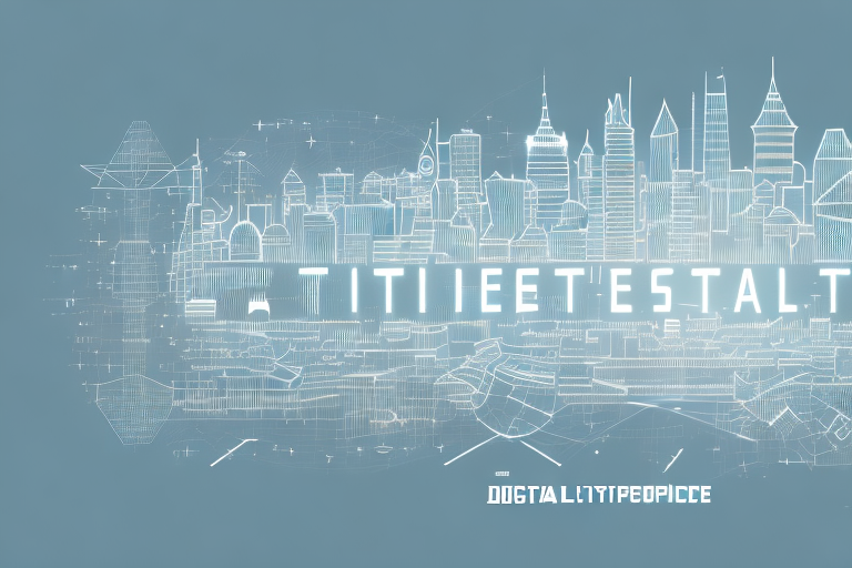 A digital cityscape