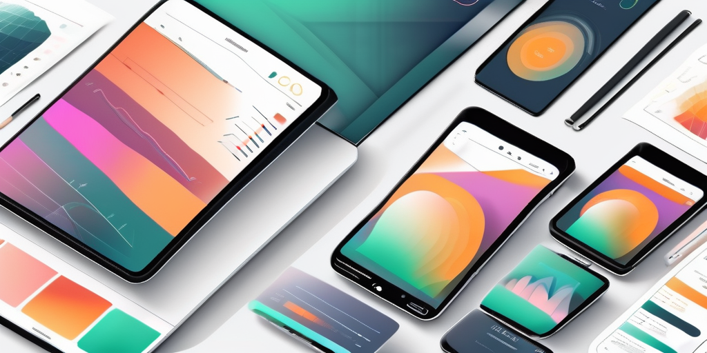 Various digital devices like a smartphone