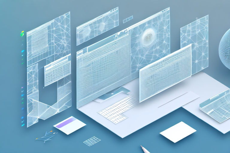 A variety of digital tools such as a color palette