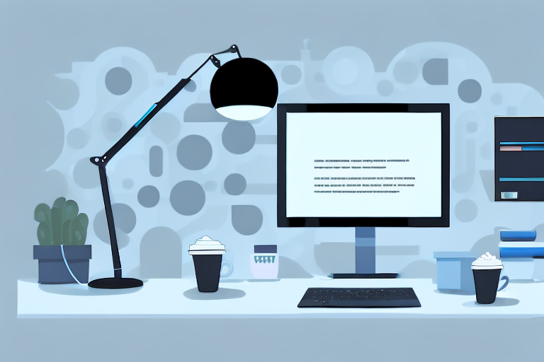 A laptop with code on the screen