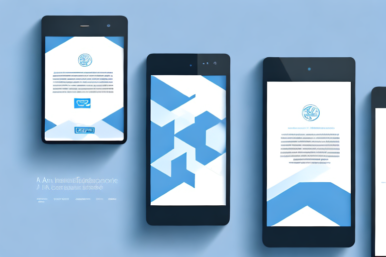 A smartphone and a tablet displaying a website with a wordpress logo