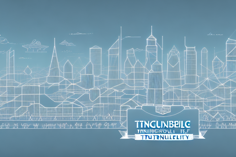 A digital cityscape representing trunkelsberg