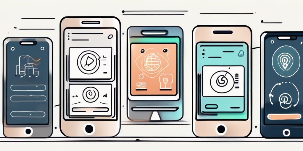 A smartphone displaying a dynamic