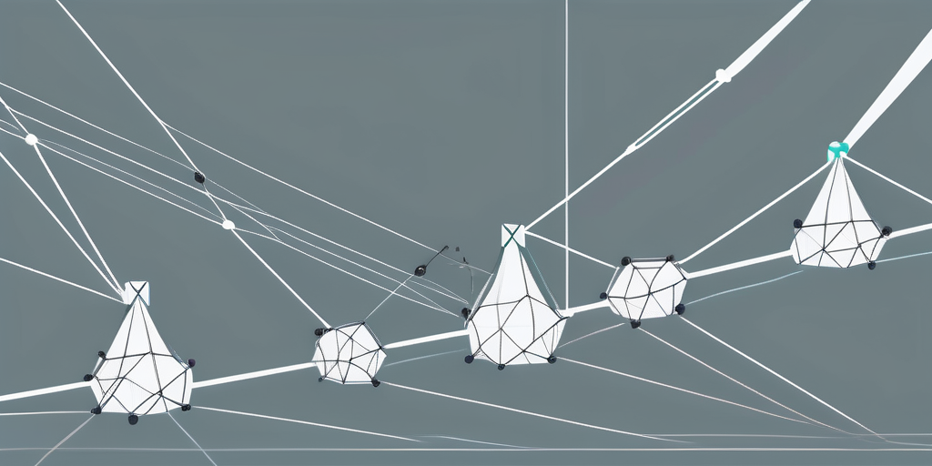 A web of interconnected nodes representing a digital agency