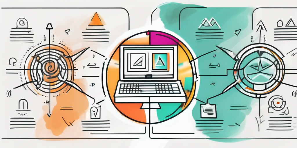 A symbolic transformation process where a dull