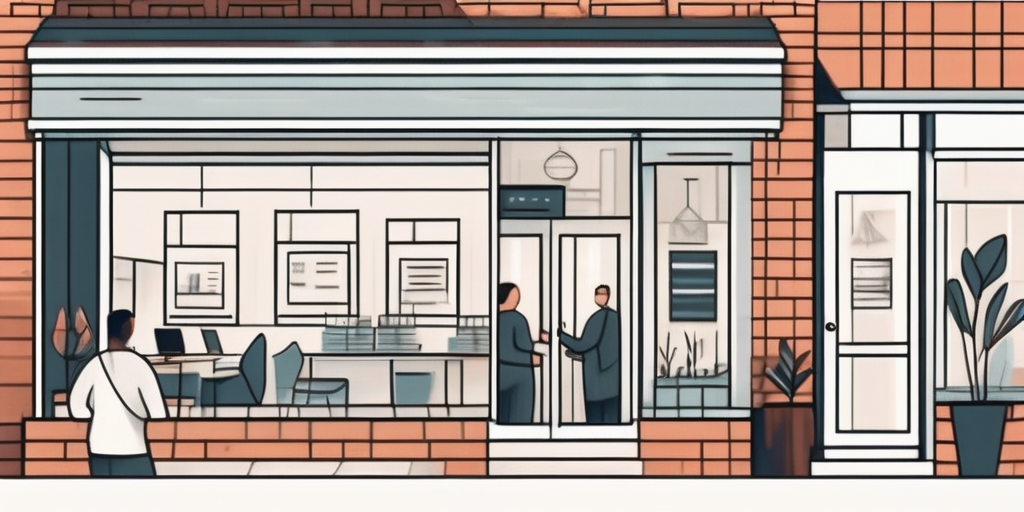 A traditional brick-and-mortar business morphing into a digital entity