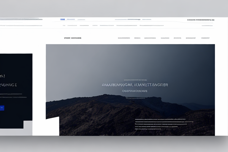 modern webpage interface intuitive navigation responsive design elements web development user experience