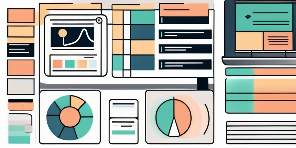 A computer screen displaying a well-designed