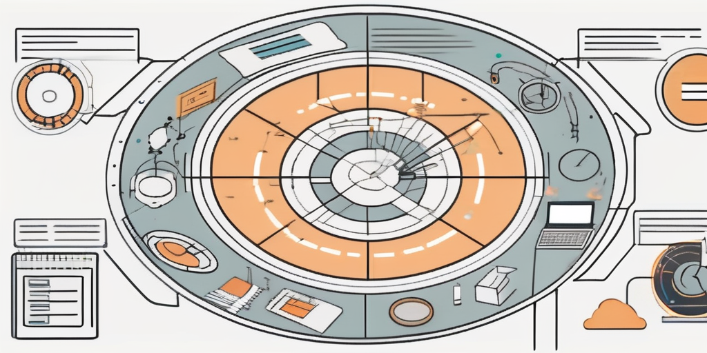 Various software development tools like a coding screen