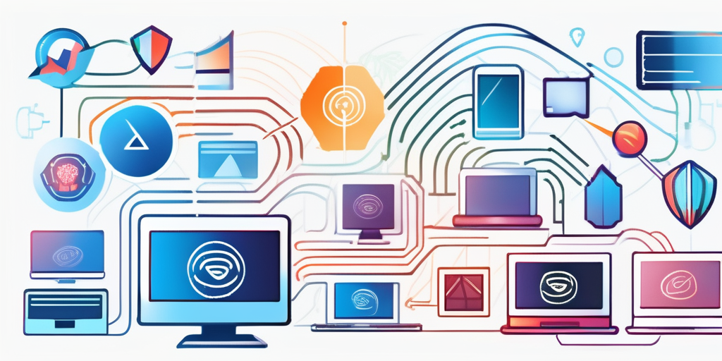 Globale Symbole und Ikonen fuer Internetdomains zeigen die Vielfalt der Auswahlmoeglichkeiten fuer eine einzigartige Online-Identitaet und betonen die strategische Bedeutung der Domainregistrierung im digitalen Zeitalter.