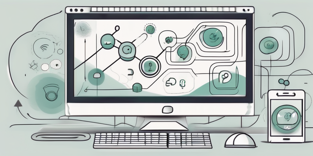 A computer screen displaying a dynamic and interactive web application