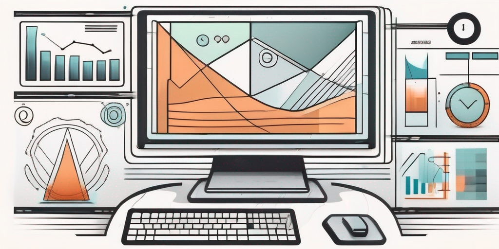 A sleek and modern computer interface showcasing various web applications