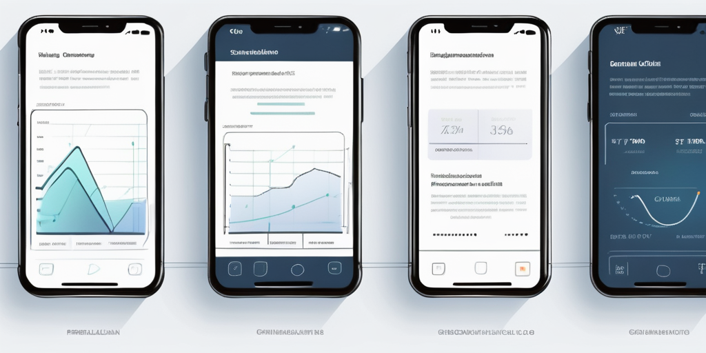 Sauber gestaltetes Interface einer mobilen App mit individuellen Features auf Smartphone-Bildschirm, vor minimalistischem Hintergrund zur Betonung von Einzigartigkeit und Personalisierung.