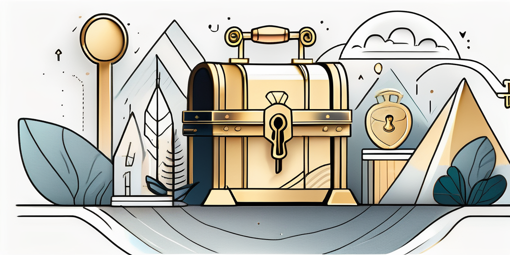 An enchanting digital landscape representing a successful website