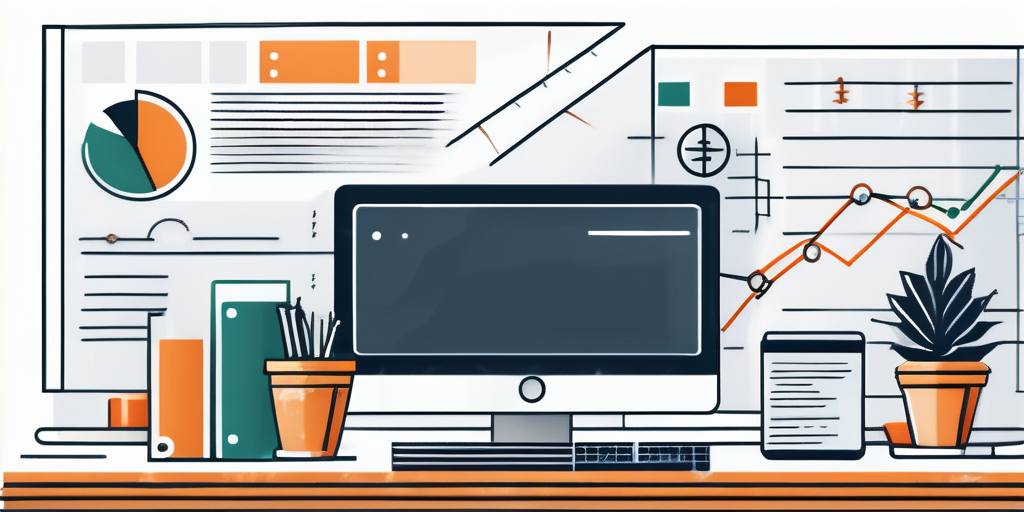 Person unterschreibt Vertrag, Laptop und Diagramme im Hintergrund.