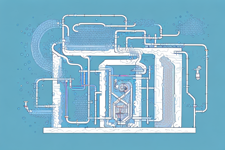 An old building with a visible luft-wasser-wärmepumpe (air-water heat pump) system