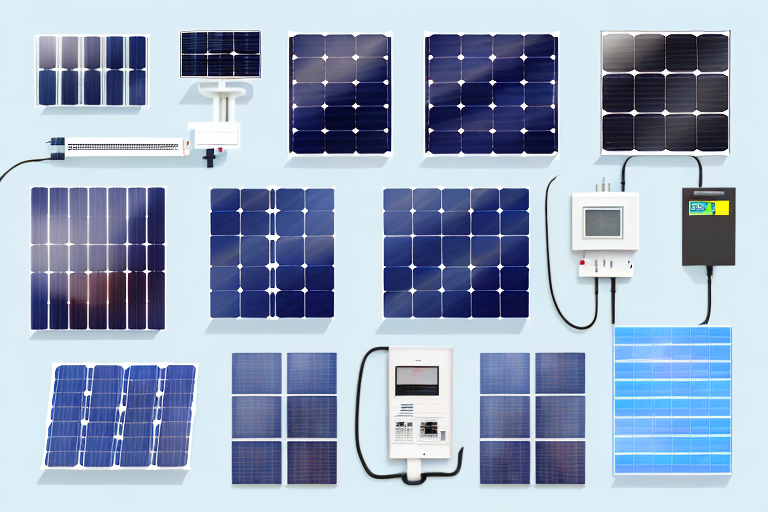 Various solar panel accessories such as mounting systems