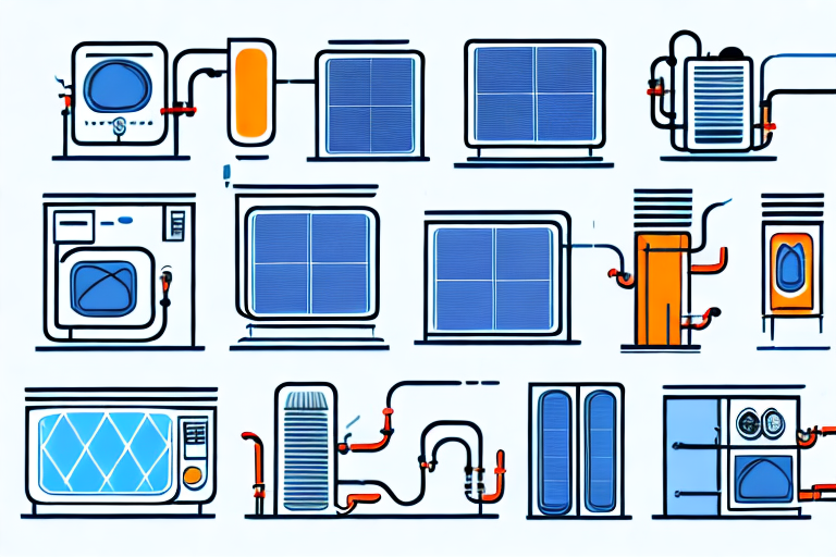 Different types of heating systems such as a radiator