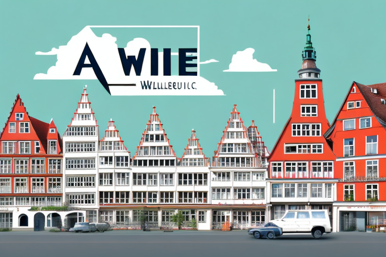 A scenic view of the bremen-walle district