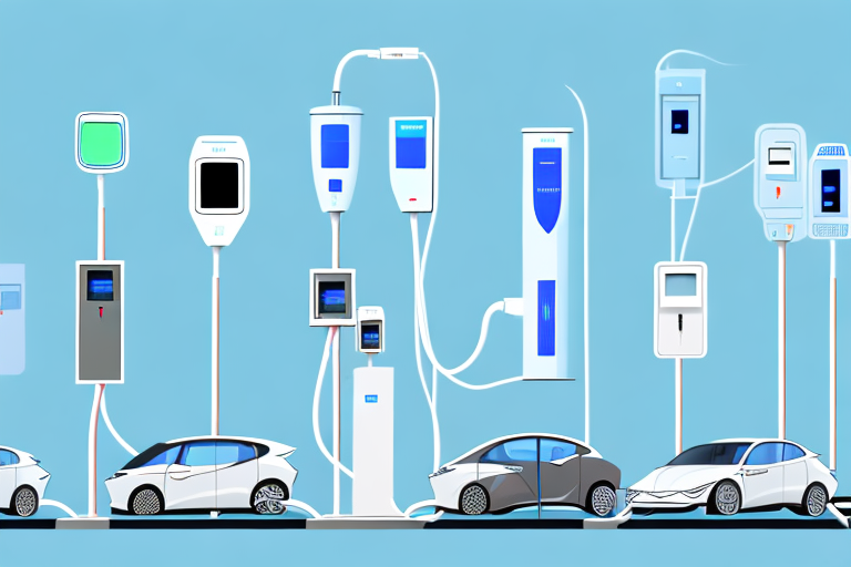 Various types of electric vehicle charging stations