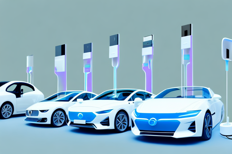 Several top-rated wallbox stands displayed in a neat row