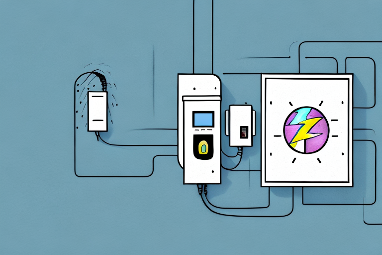 A wallbox with a built-in electricity meter