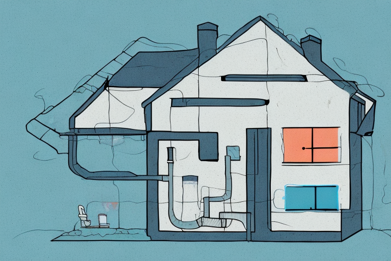 A house with an uninsulated roof