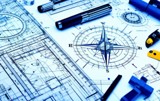 Various architectural blueprints