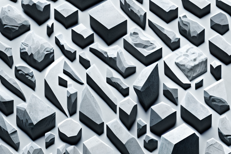 Various sculpting tools such as a mallet